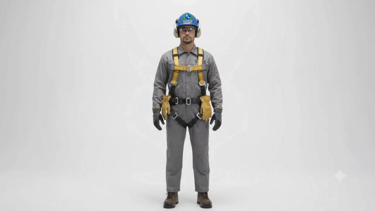 Equipo de protección personal del técnico de COAMB